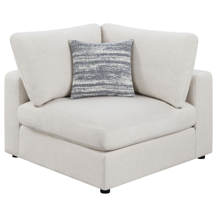 Serene 4-piece Upholstered Modular Sectional Sofa Beige-zoom-8