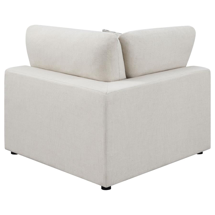Serene 4-piece Upholstered Modular Sectional Sofa Beige-9