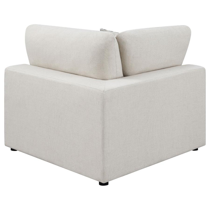 Serene 4-piece Upholstered Modular Sectional Sofa Beige-zoom-