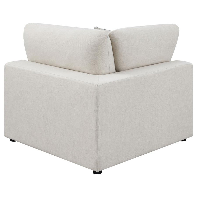 Serene 4-piece Upholstered Modular Sectional Sofa Beige-zoom-