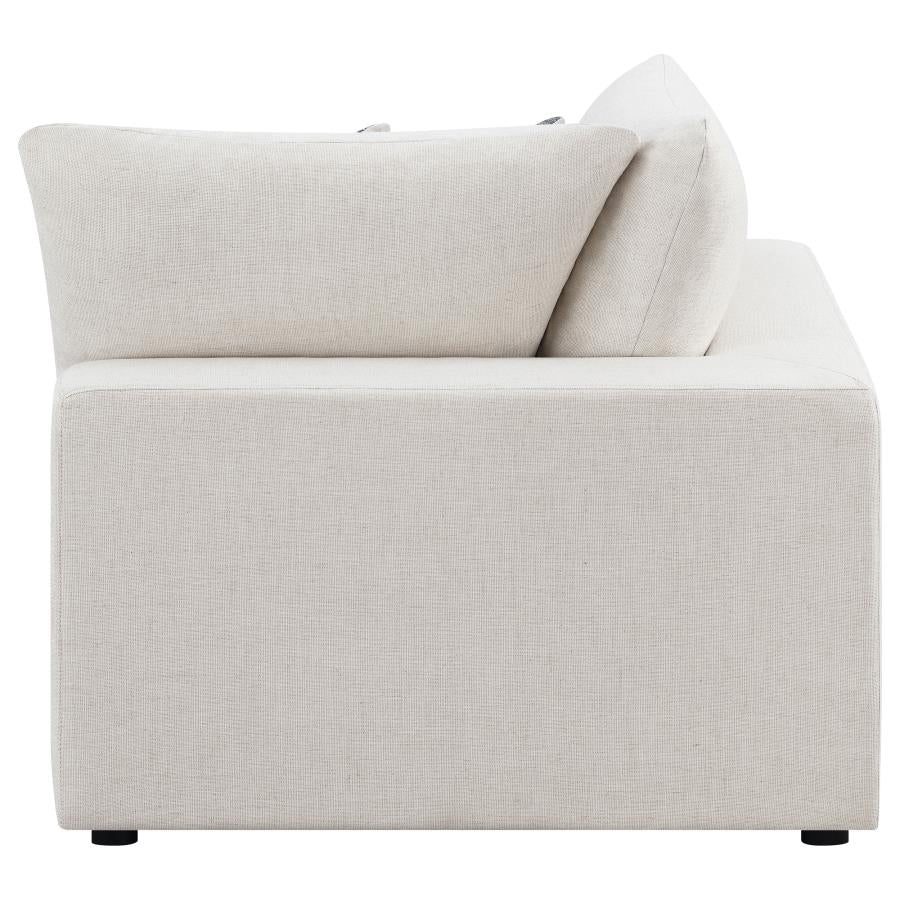 Serene Upholstered Corner Beige-3