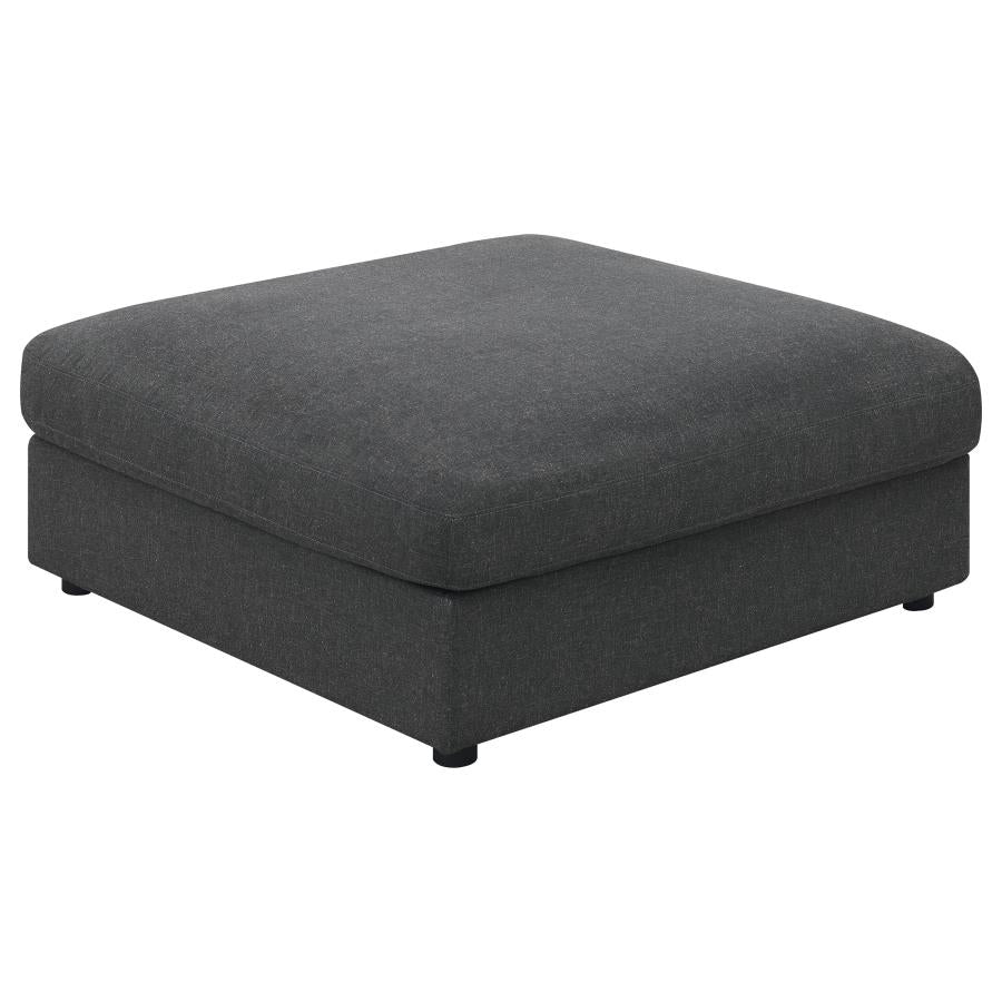 Serene 4-piece Upholstered Modular Sectional Sofa Charcoal-10