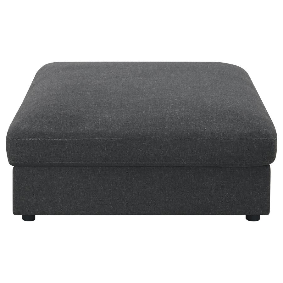 Serene 4-piece Upholstered Modular Sectional Sofa Charcoal-zoom-11