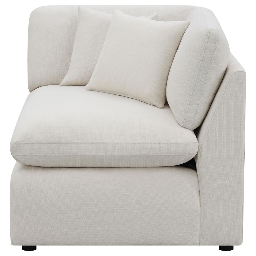Hobson Upholstered Corner Ivory-3