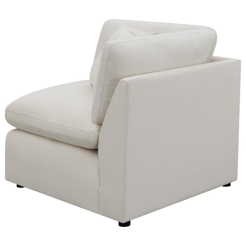 Hobson Upholstered Corner Ivory-zoom-
