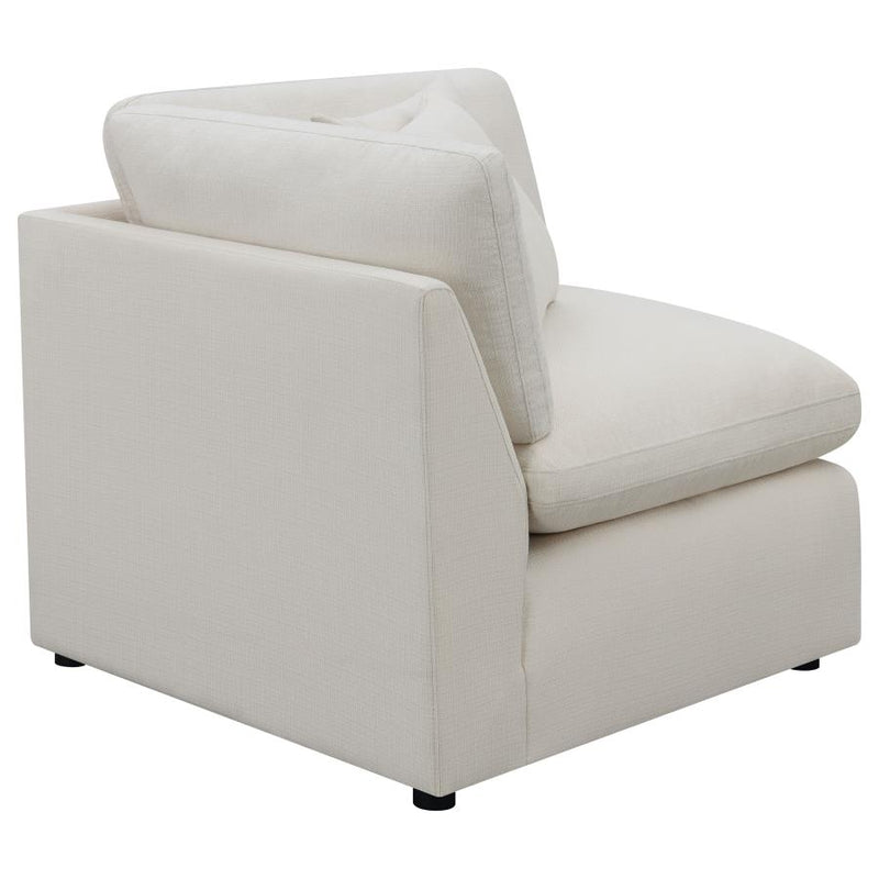 Hobson Upholstered Corner Ivory-zoom-