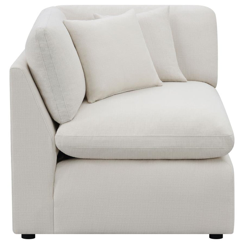 Hobson Upholstered Corner Ivory-zoom-