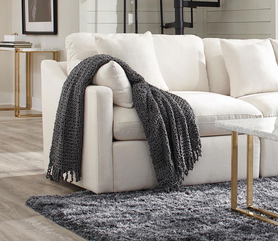 Hobson Upholstered LAF Chair Ivory-zoom-2