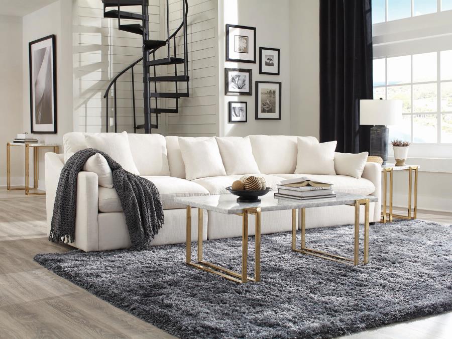 Hobson Upholstered RAF Chair Ivory-8