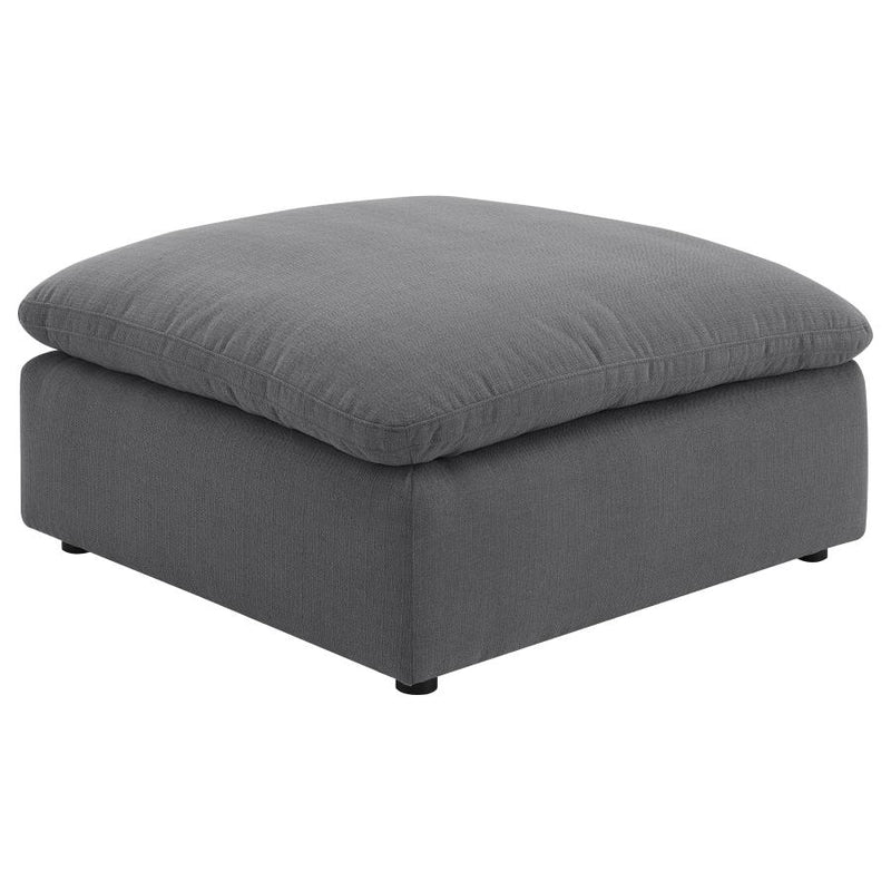 Hobson 6-piece Upholstered Modular Sectional Sofa Charcoal-zoom-