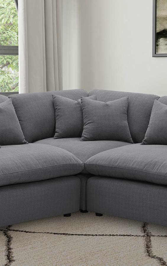 Hobson Upholstered Corner Charcoal-zoom-2