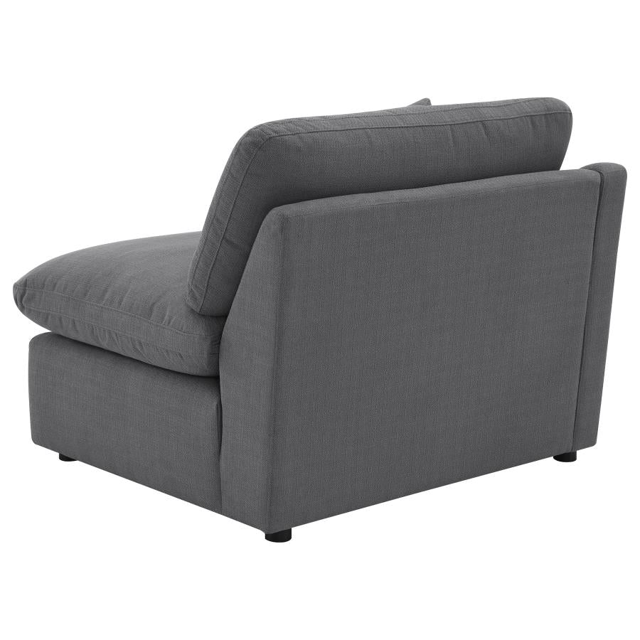 Hobson Upholstered LAF Chair Charcoal-zoom-6