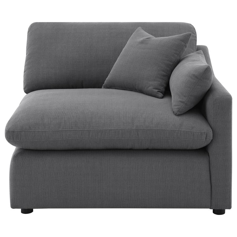 Hobson Upholstered RAF Chair Charcoal-3