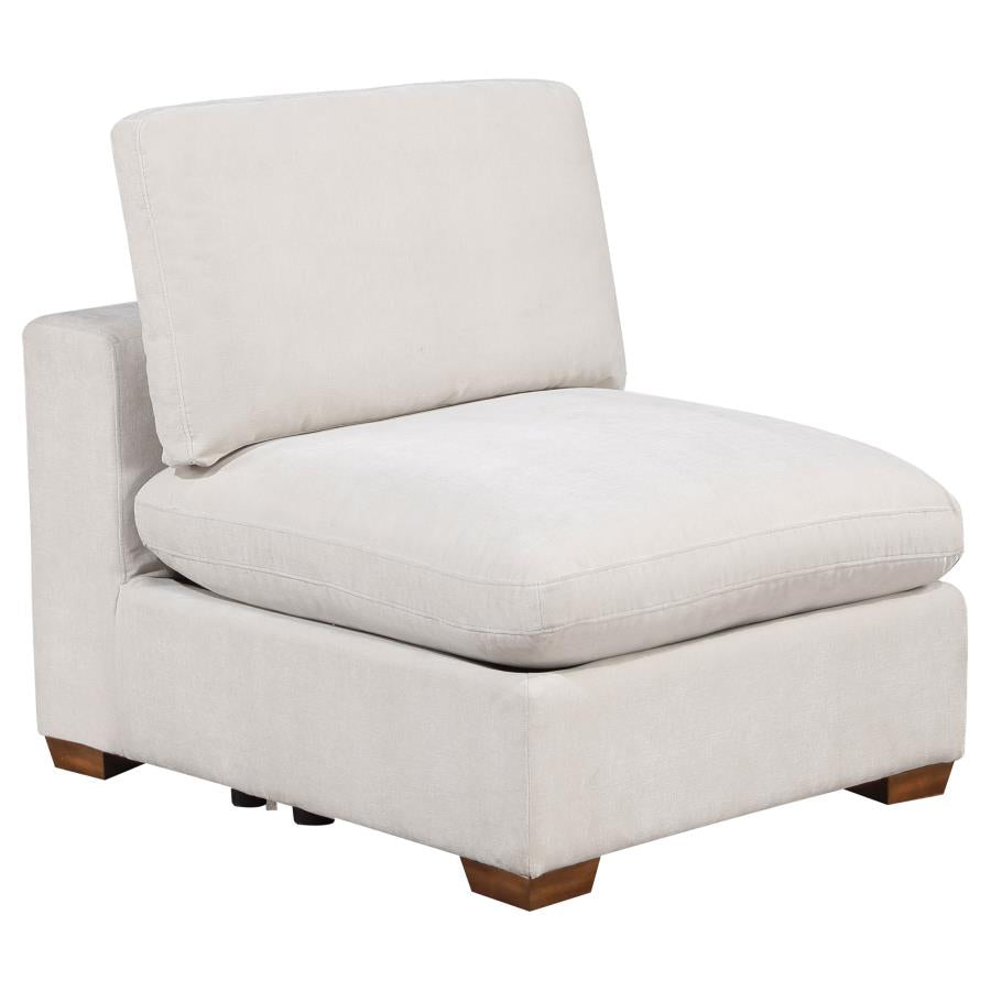 Lakeview 5-piece Upholstered Modular Sectional Sofa Ivory-zoom-4