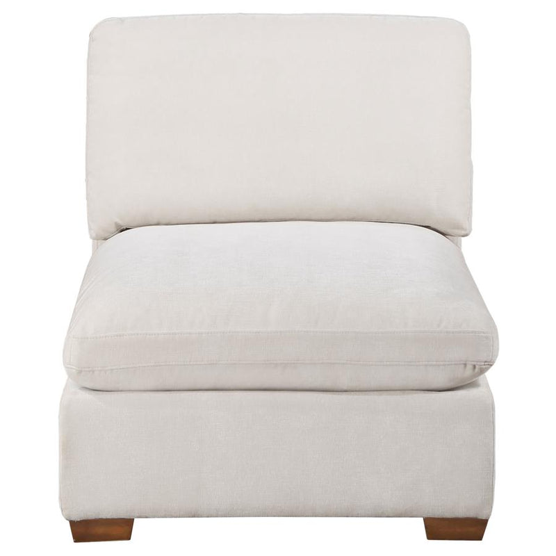 Lakeview 5-piece Upholstered Modular Sectional Sofa Ivory-zoom-