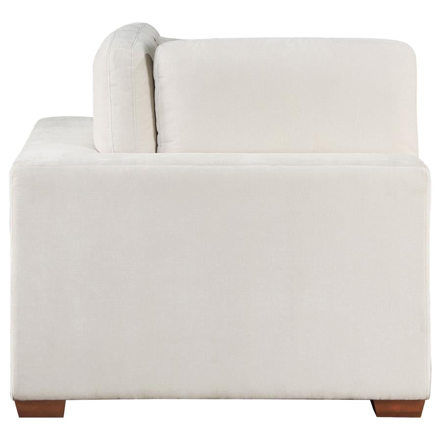 Lakeview Upholstered Corner Chair Ivory-5