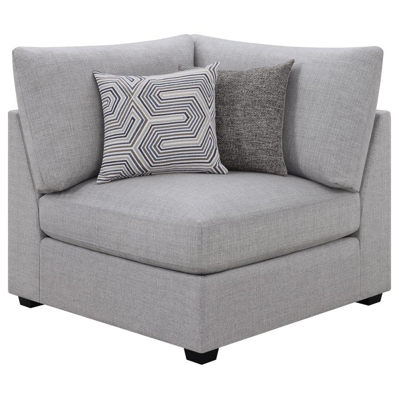 Cambria 6-piece Upholstered Modular Sectional Sofa Grey-zoom-