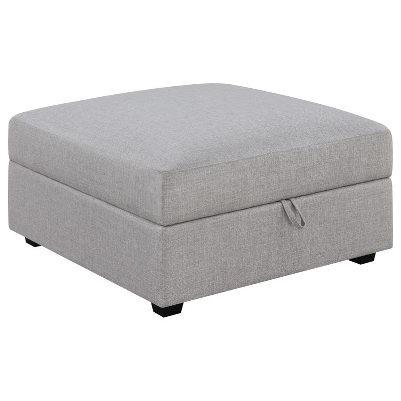 Cambria 6-piece Upholstered Modular Sectional Sofa Grey-zoom-