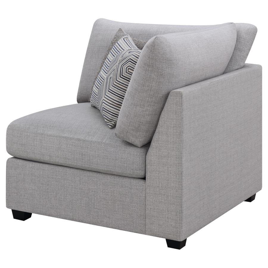 Cambria Upholstered Corner Grey-zoom-4