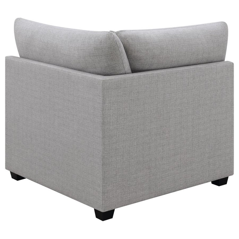 Cambria Upholstered Corner Grey-zoom-