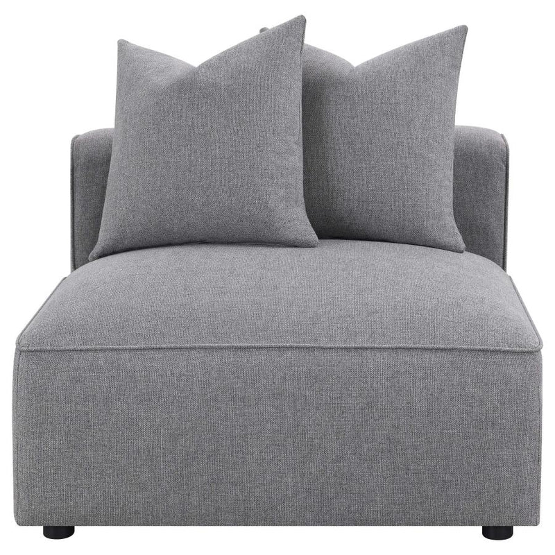 Jennifer 6-piece Upholstered Modular Sectional Grey-zoom-