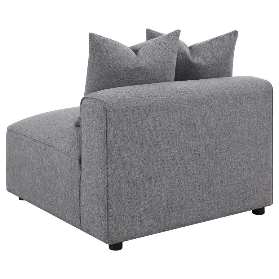 Jennifer 6-piece Upholstered Modular Sectional Grey-10