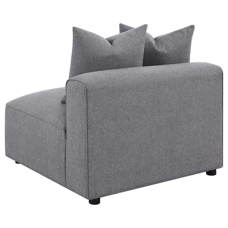 Jennifer 6-piece Upholstered Modular Sectional Grey-zoom-