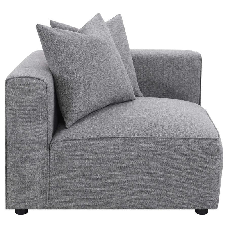 Jennifer 6-piece Upholstered Modular Sectional Grey-zoom-