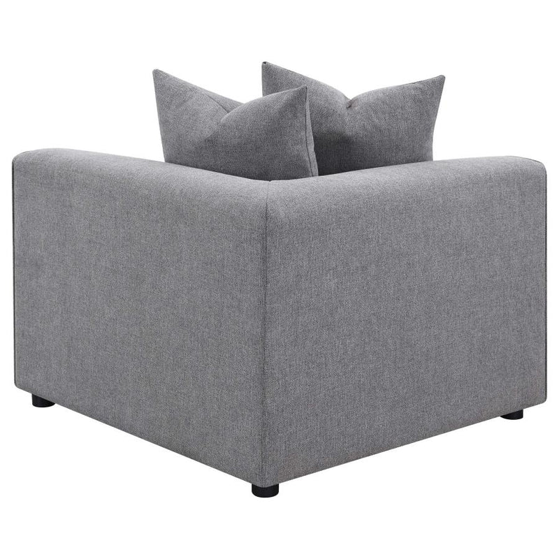 Jennifer 6-piece Upholstered Modular Sectional Grey-zoom-