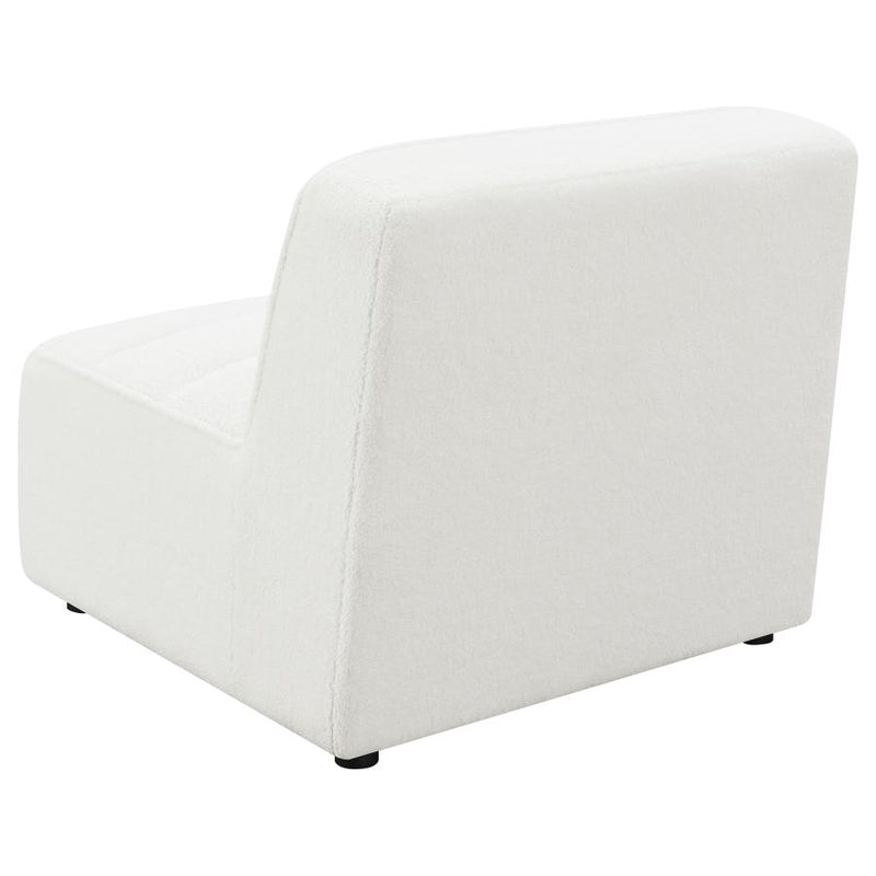 Sunny Upholstered Armless Chair Natural-zoom-