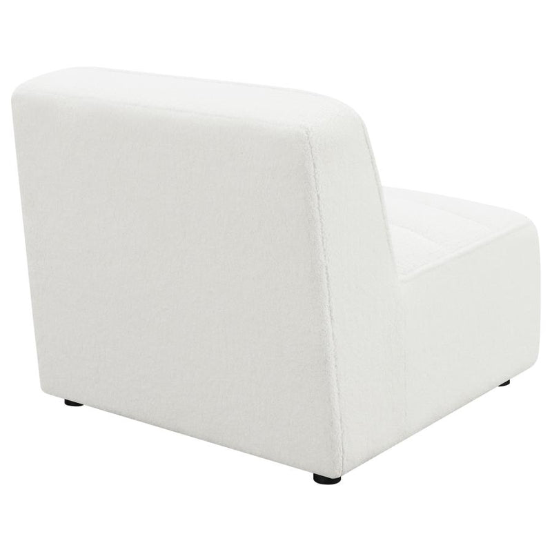 Sunny Upholstered Armless Chair Natural-zoom-