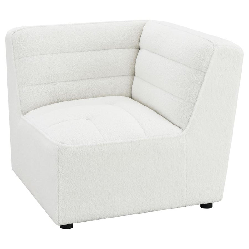 Sunny Upholstered Corner Chair Natural-zoom-