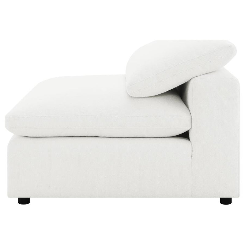 Raleigh 5-piece Boucle Upholstered Modular Sectional Ivory-zoom-