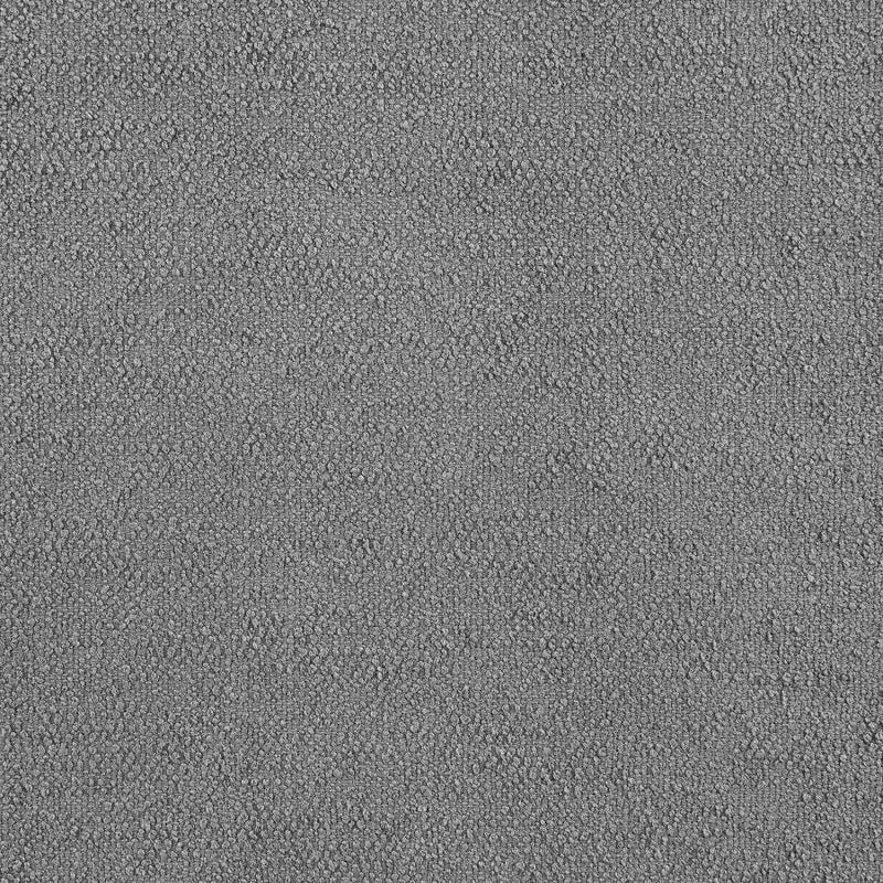 Raleigh Boucle Upholstered Ottoman Grey-zoom-