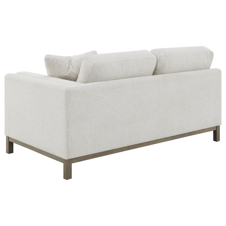 Geneva Boucle Upholstered Sectional Chaise Sofa Sand-zoom-10