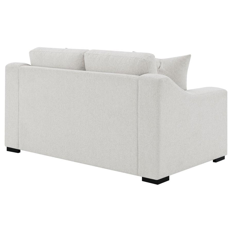 Ashlyn 3-piece Upholstered Track Arm Sofa Set Sand-zoom-