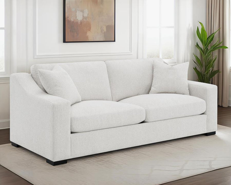 Ashlyn Fabric Upholstered Track Arm Sofa Sand-zoom-