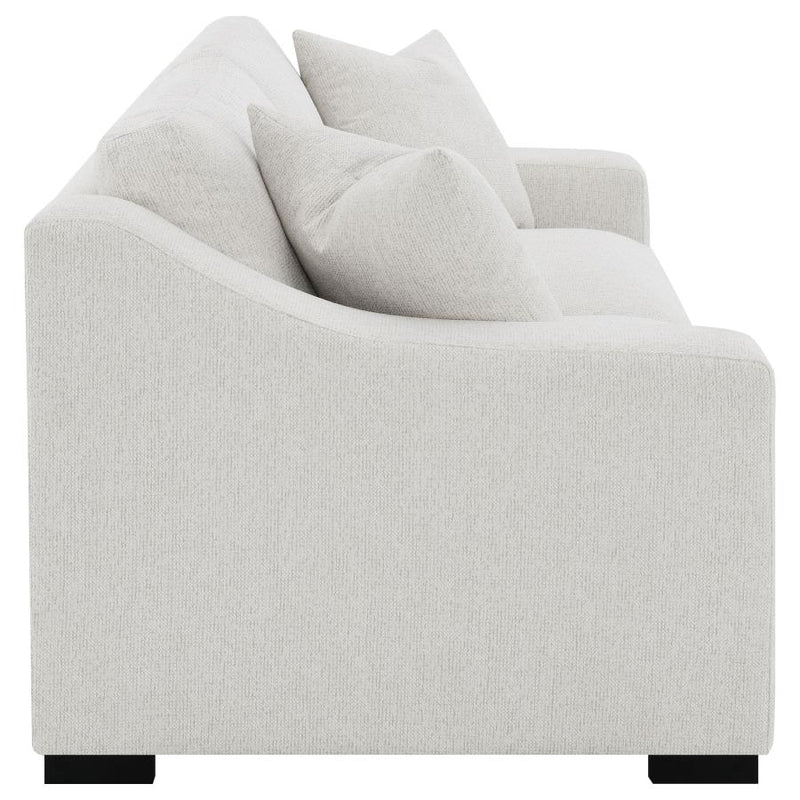 Ashlyn Fabric Upholstered Track Arm Sofa Sand-zoom-