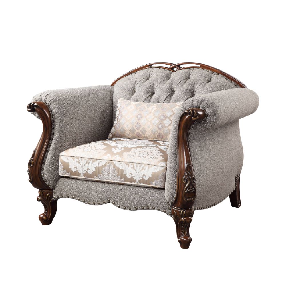 ACME Miyeon Accent Chair – front view – Lusso Furniture Miami