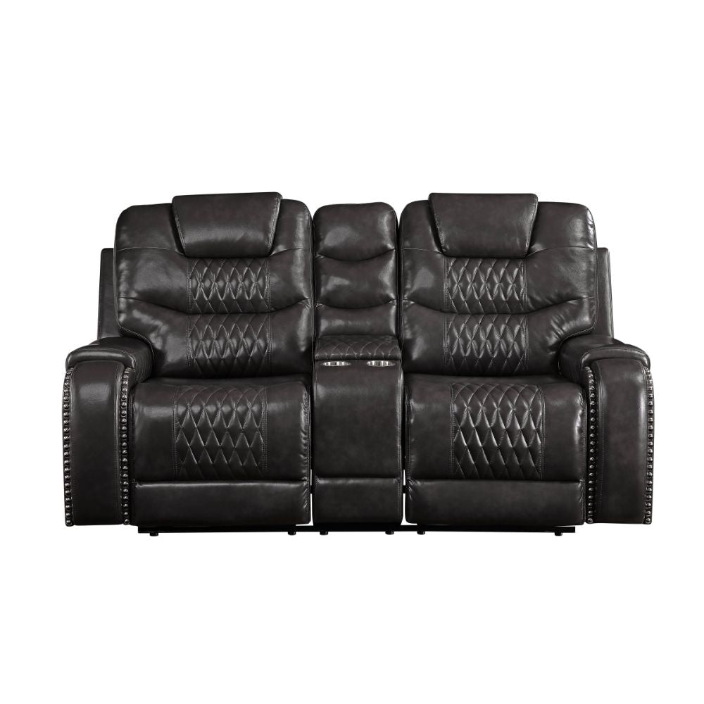 ACME Braylon Motion Loveseat – close-up – Lusso Furniture Miami