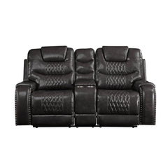 ACME Braylon Motion Loveseat – close-up – Lusso Furniture Miami