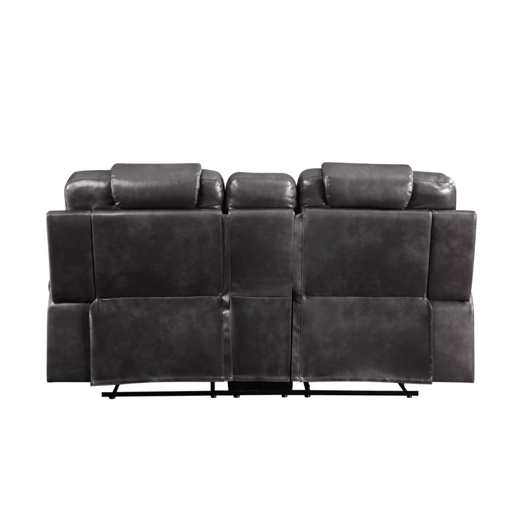 ACME Braylon Motion Loveseat – finish detail – Lusso Furniture Miami