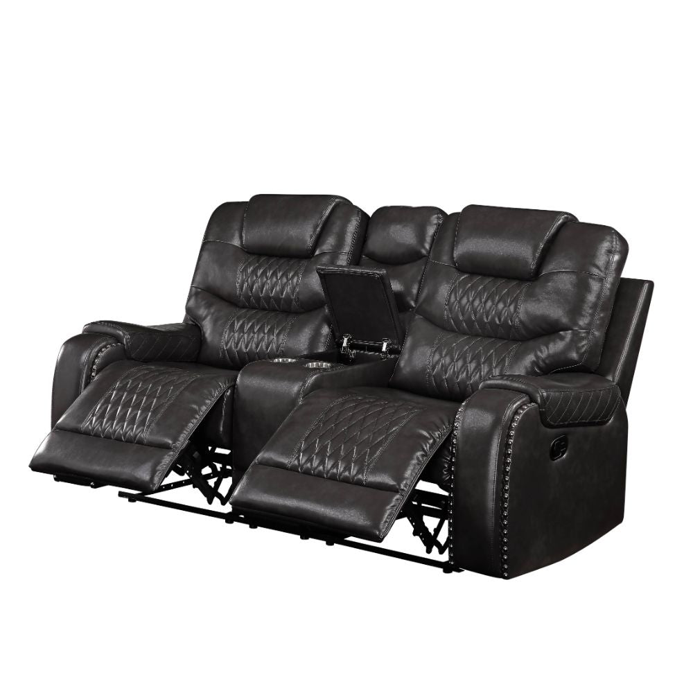 ACME Braylon Motion Loveseat – view 11 – Lusso Furniture Miami