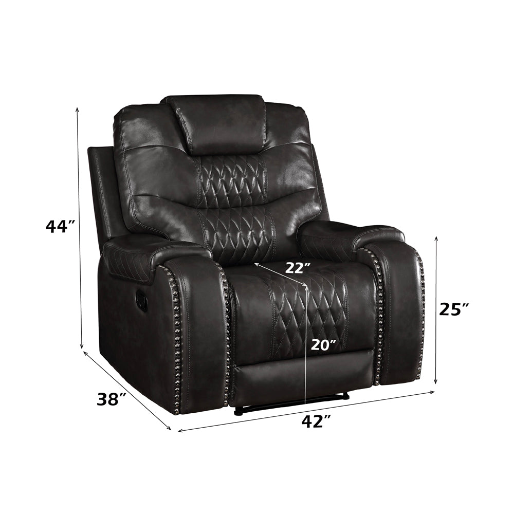 ACME Braylon Motion Recliner – back view – Lusso Furniture Miami