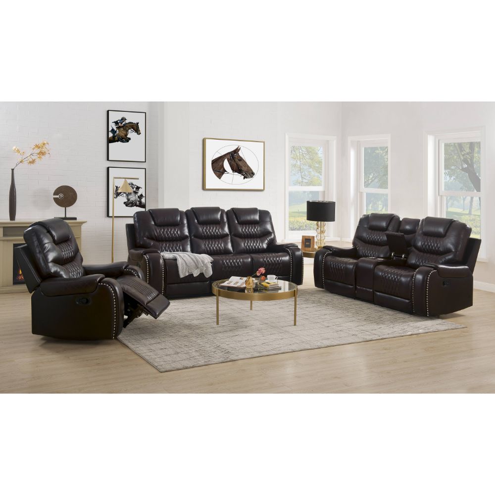 ACME Braylon Motion Sofa – close-up – Lusso Furniture Miami