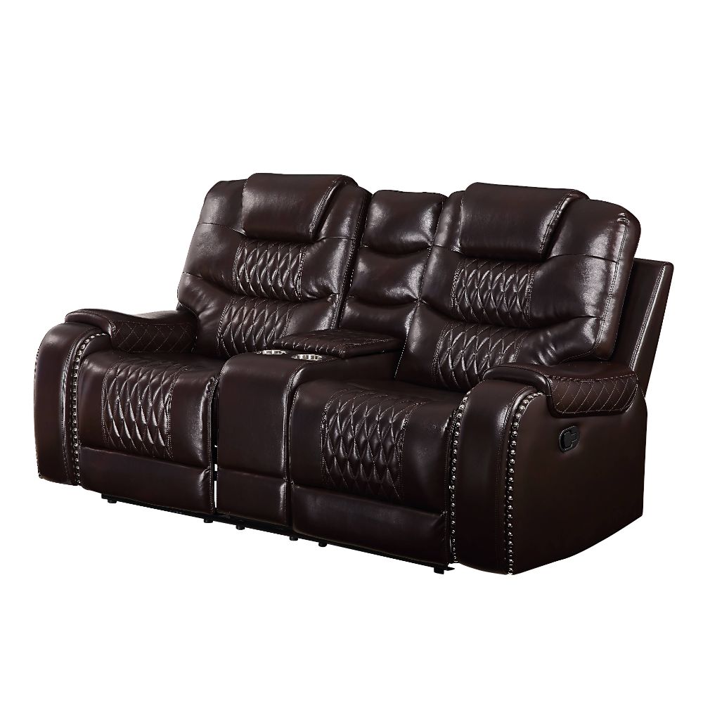 ACME Braylon Motion Loveseat – front view – Lusso Furniture Miami