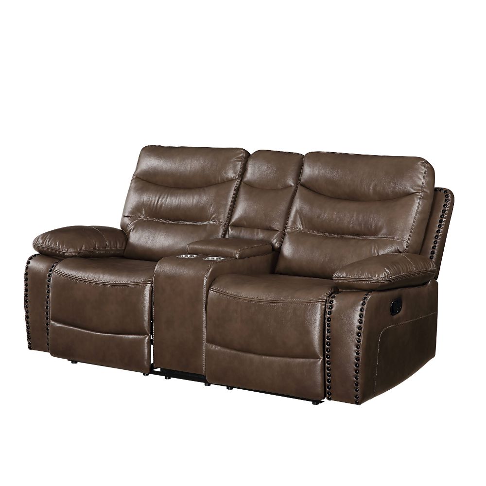 ACME Aashi Motion Console Loveseat – front view – Lusso Furniture Miami