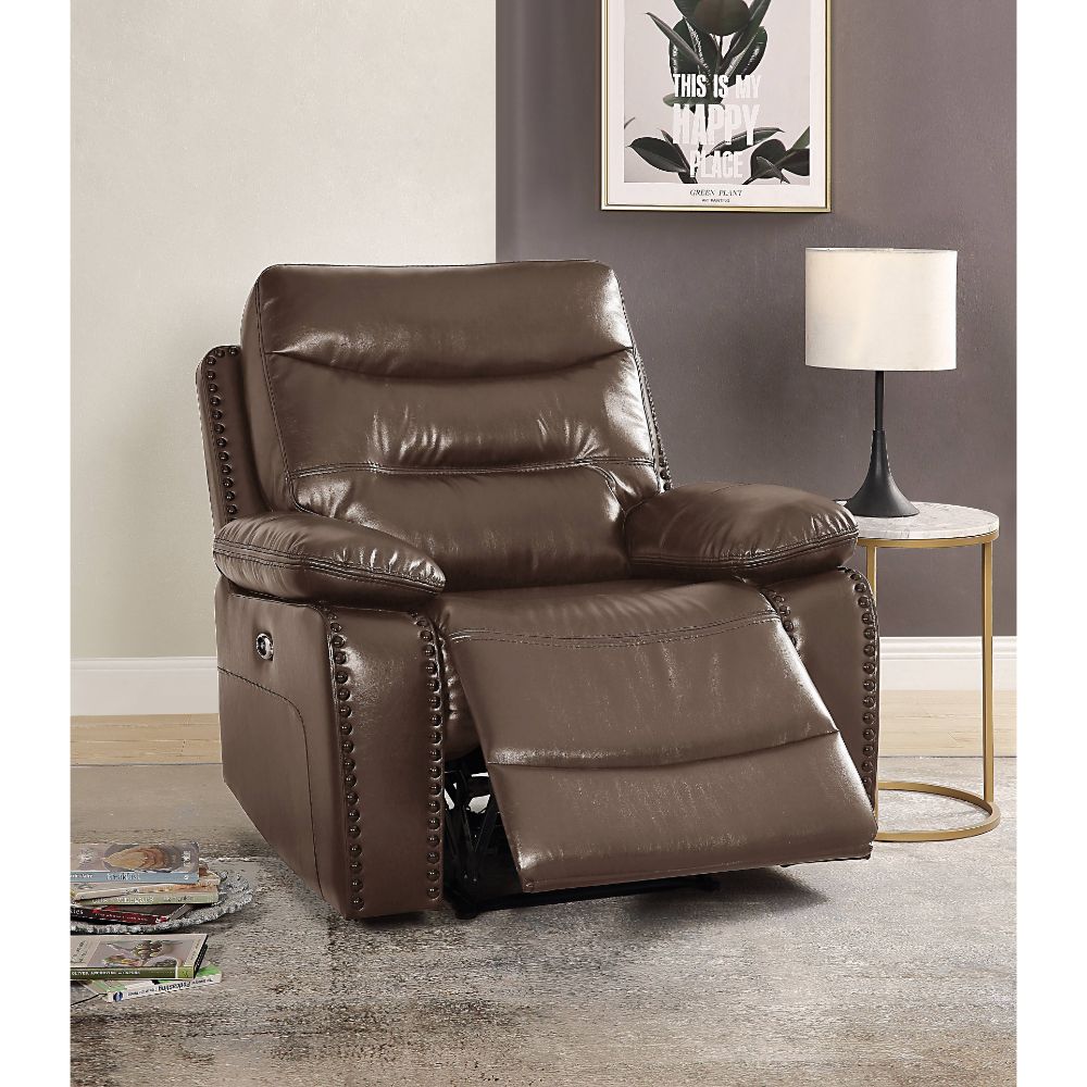 ACME Aashi Power Motion Recliner – front view – Lusso Furniture Miami