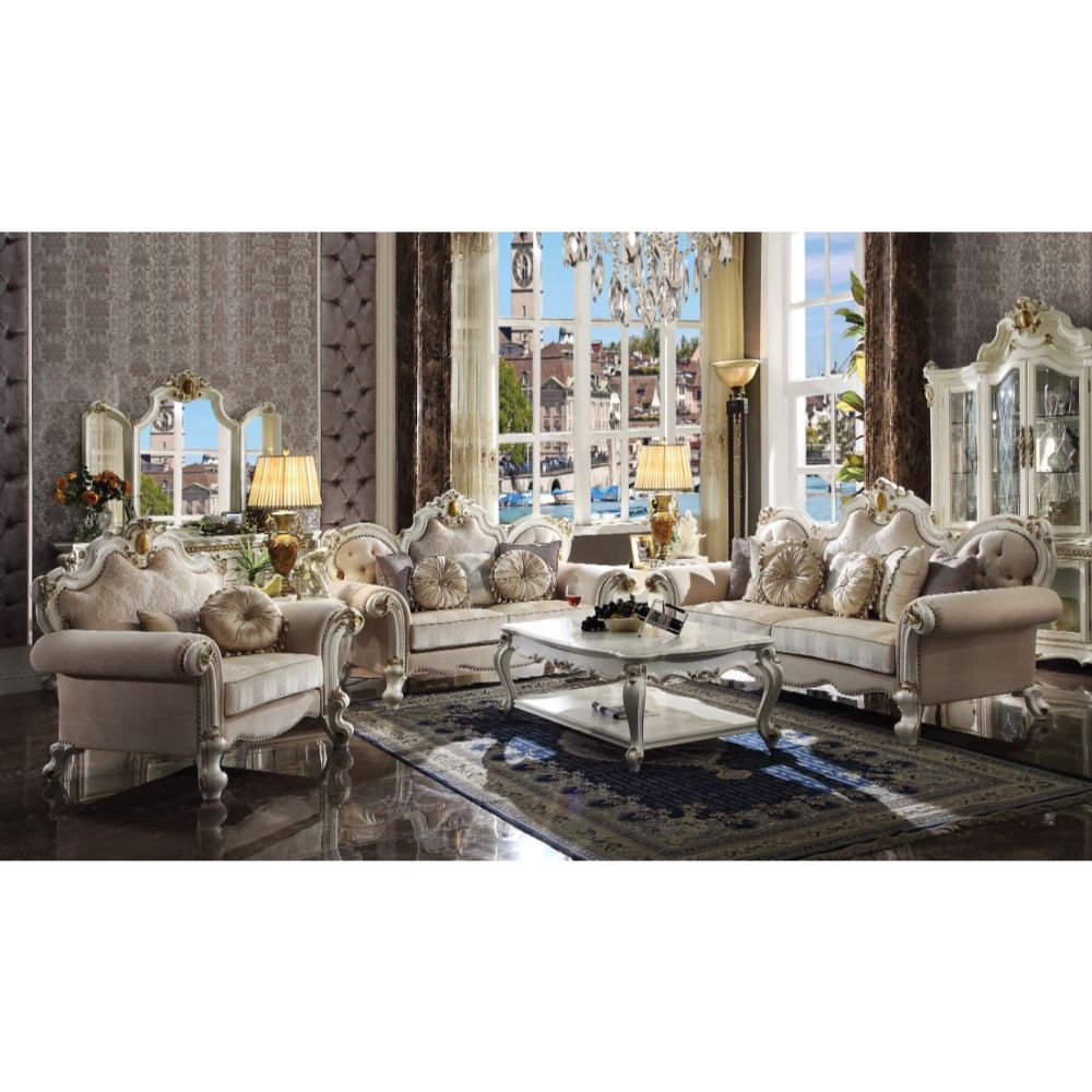ACME Picardy II Sofa – front view – Lusso Furniture Miami