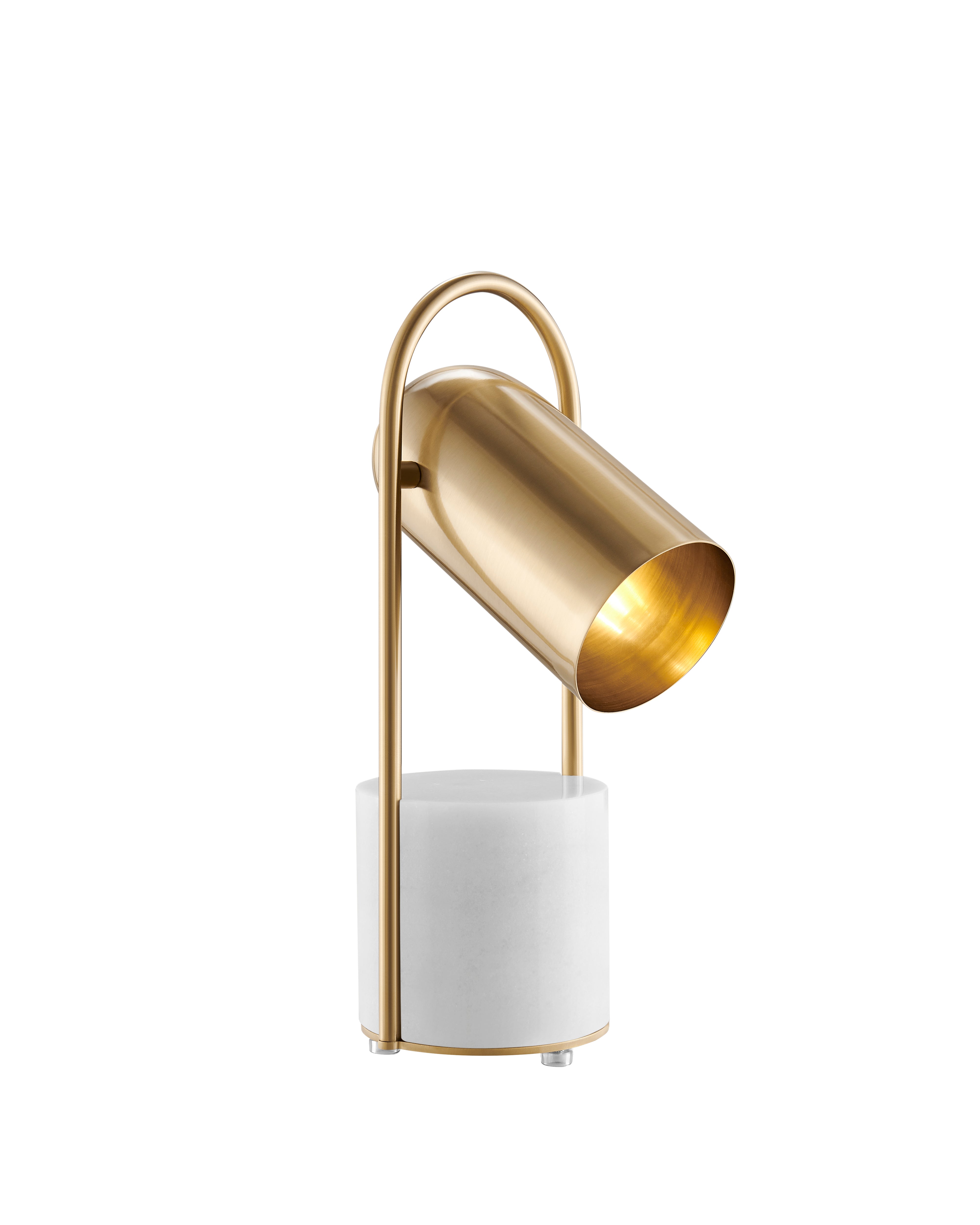 Chrysalism Gold and Marble Table Lamp-zoom-1